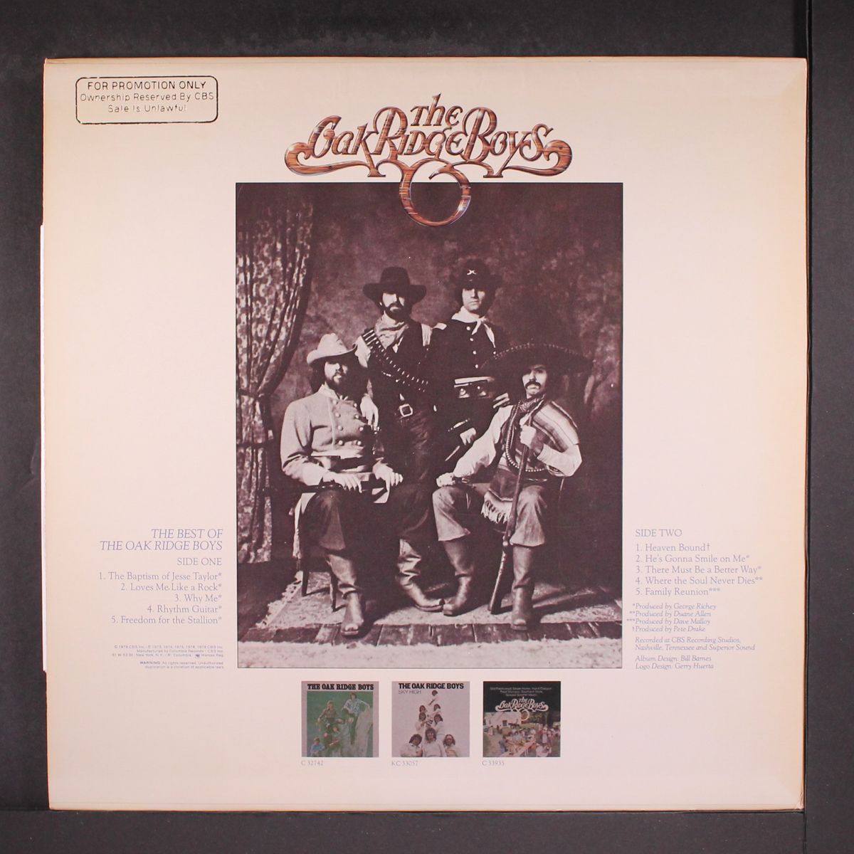 best of by OAK RIDGE BOYS