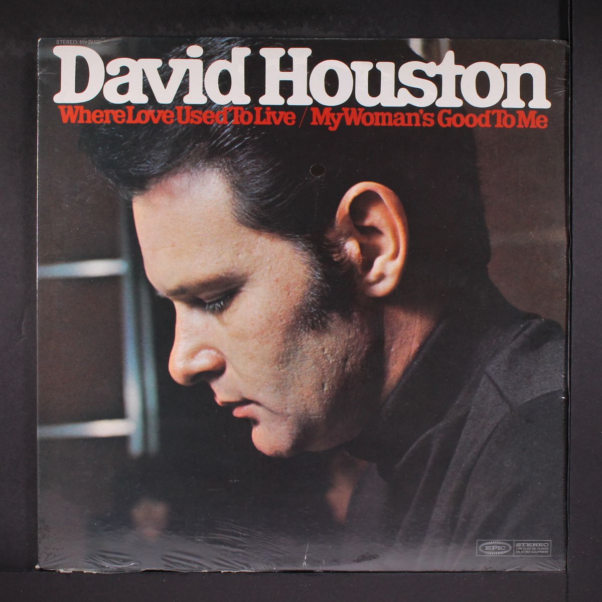 where love used to live / my woman's good to me by DAVID HOUSTON