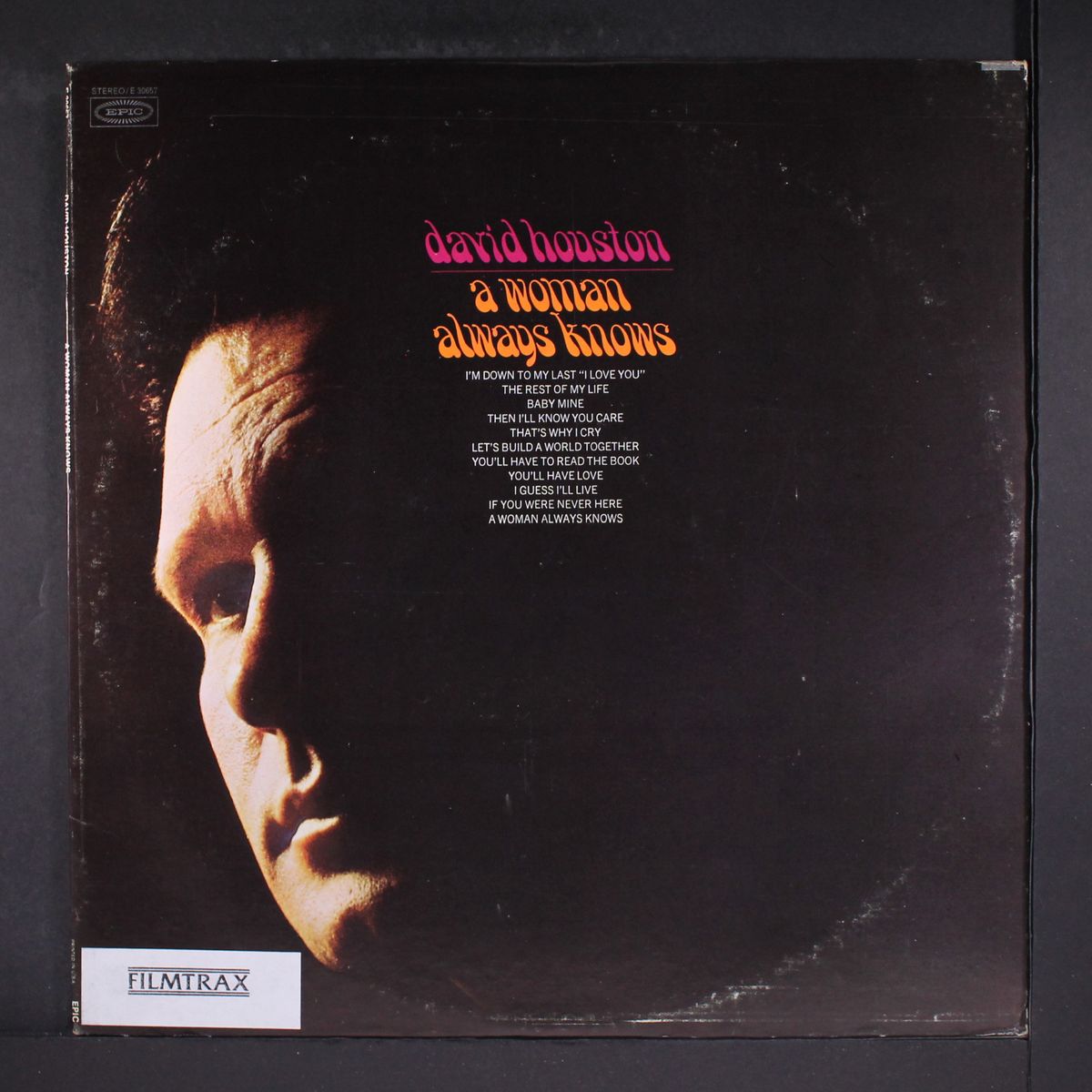 a woman always knows by DAVID HOUSTON