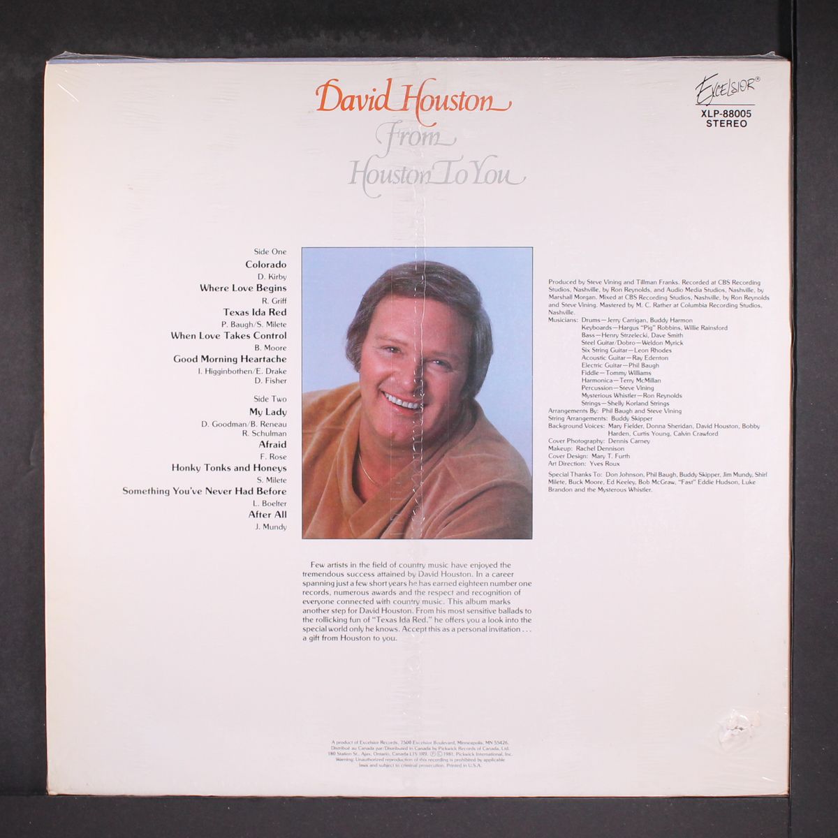 from houston to you by DAVID HOUSTON