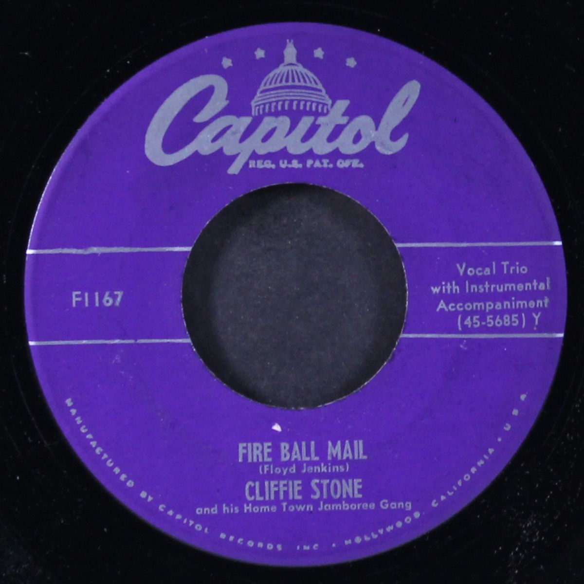 fire ball mail / blue canadian rockies by CLIFFIE STONE