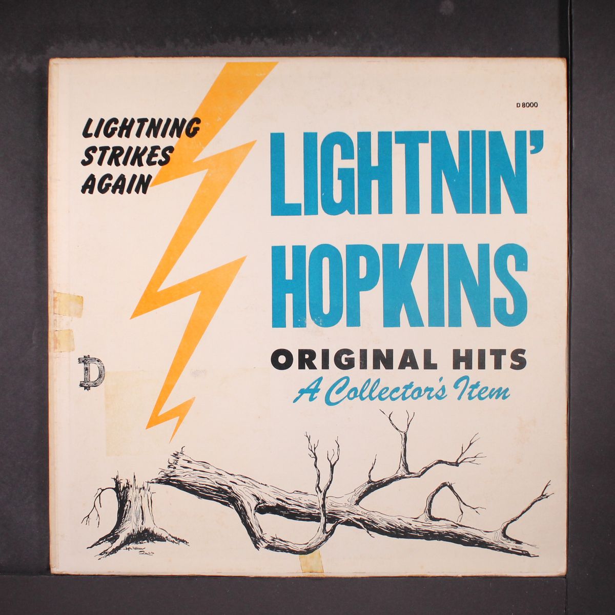 lightning strikes again by LIGHTNIN' HOPKINS