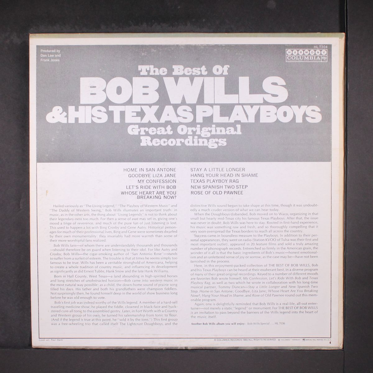 best of by BOB WILLS
