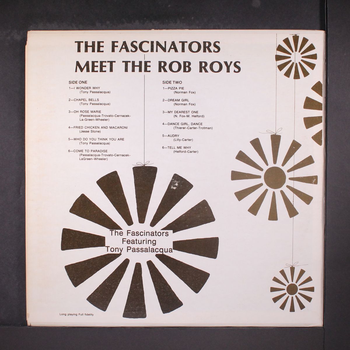 the rob roys meet the fascinators by ROB ROYS & FASCINATORS FEAT. NORMAN FOX