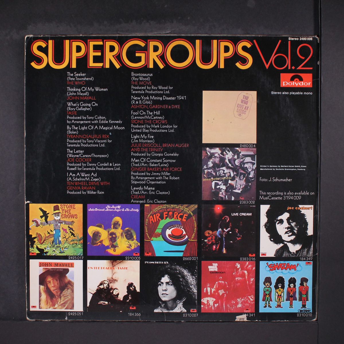 supergroups volume 2 by VARIOUS