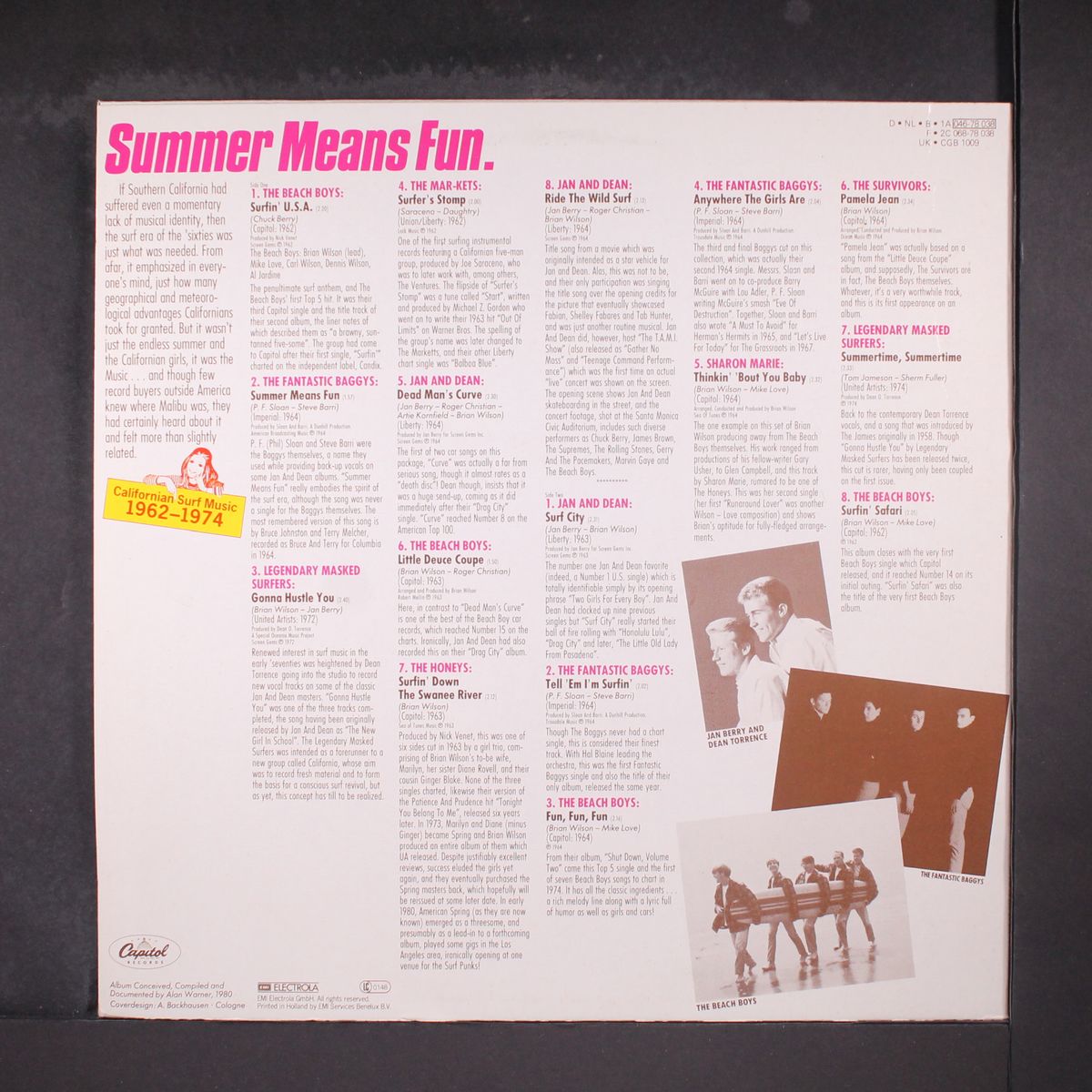 summer means fun - california surf:'62-'74 by VARIOUS