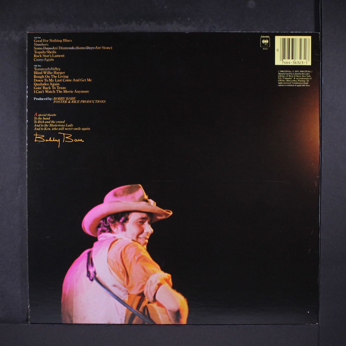 down & dirty by BOBBY BARE