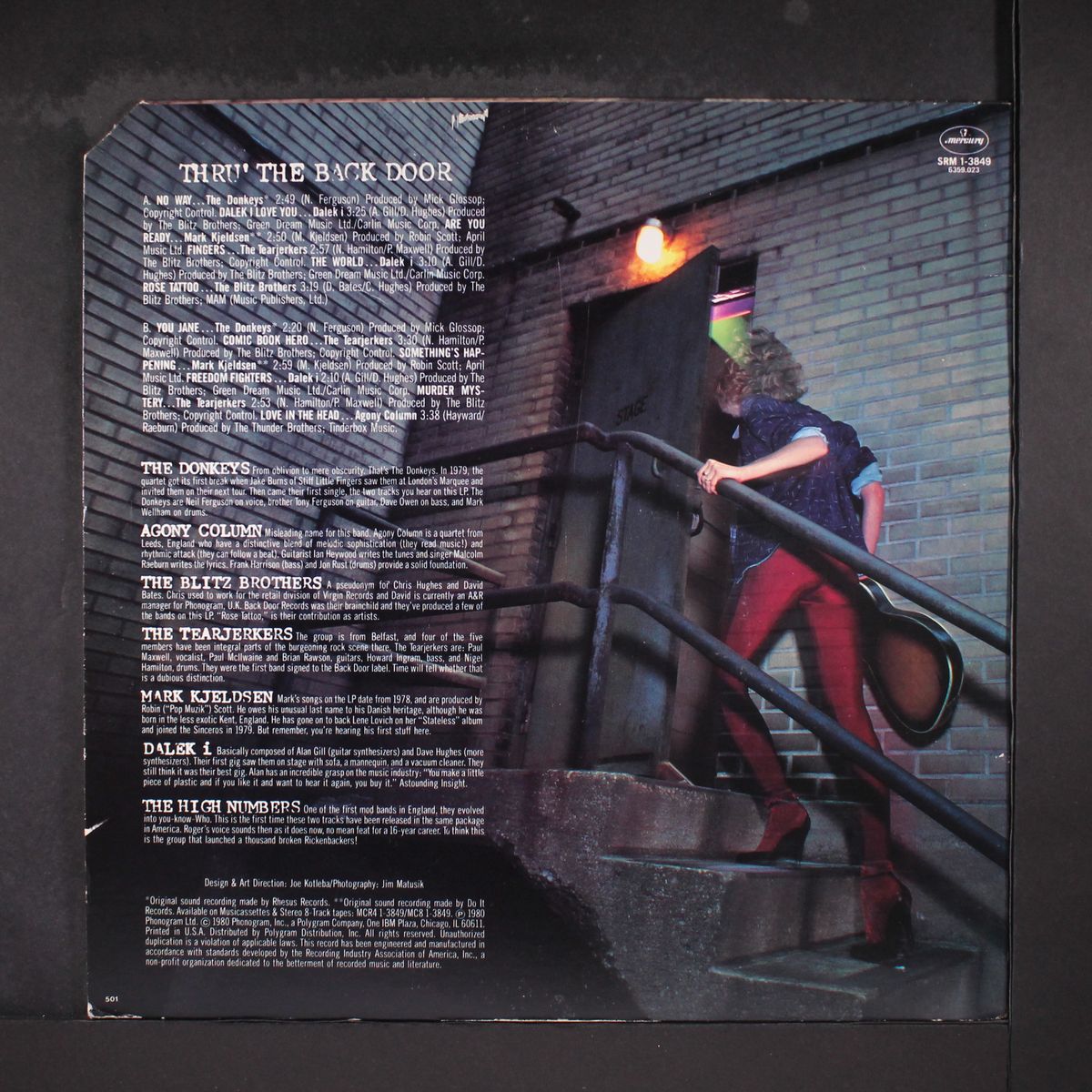 thru' the back door by VARIOUS