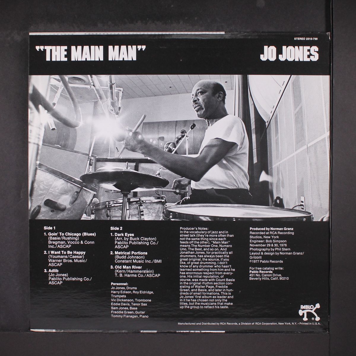 the main man by JO JONES