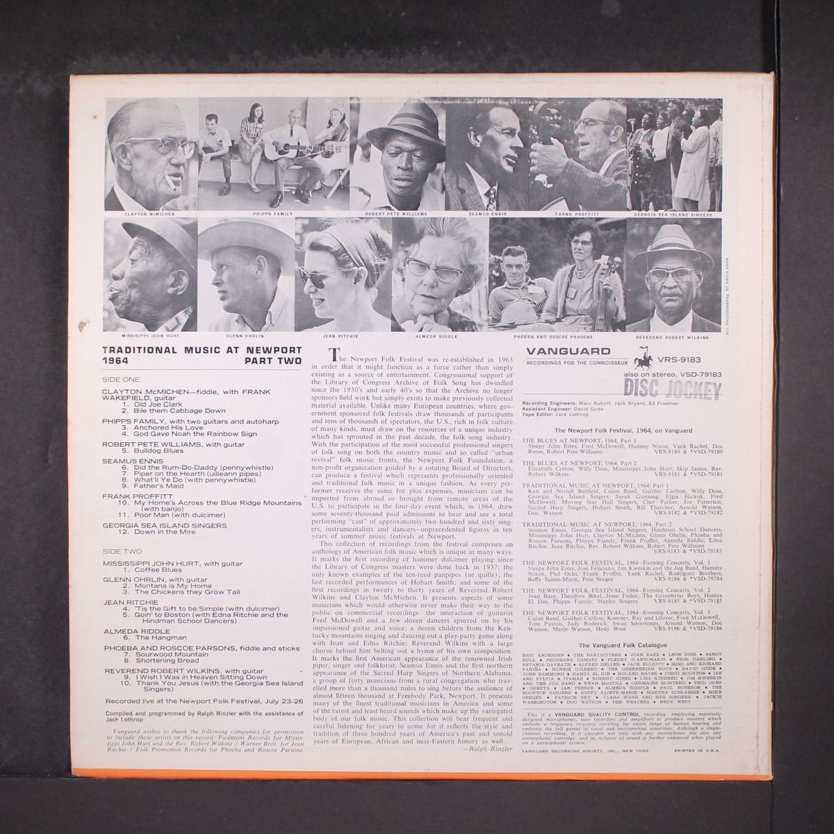 traditional music at newport 1964, part 2 by VARIOUS