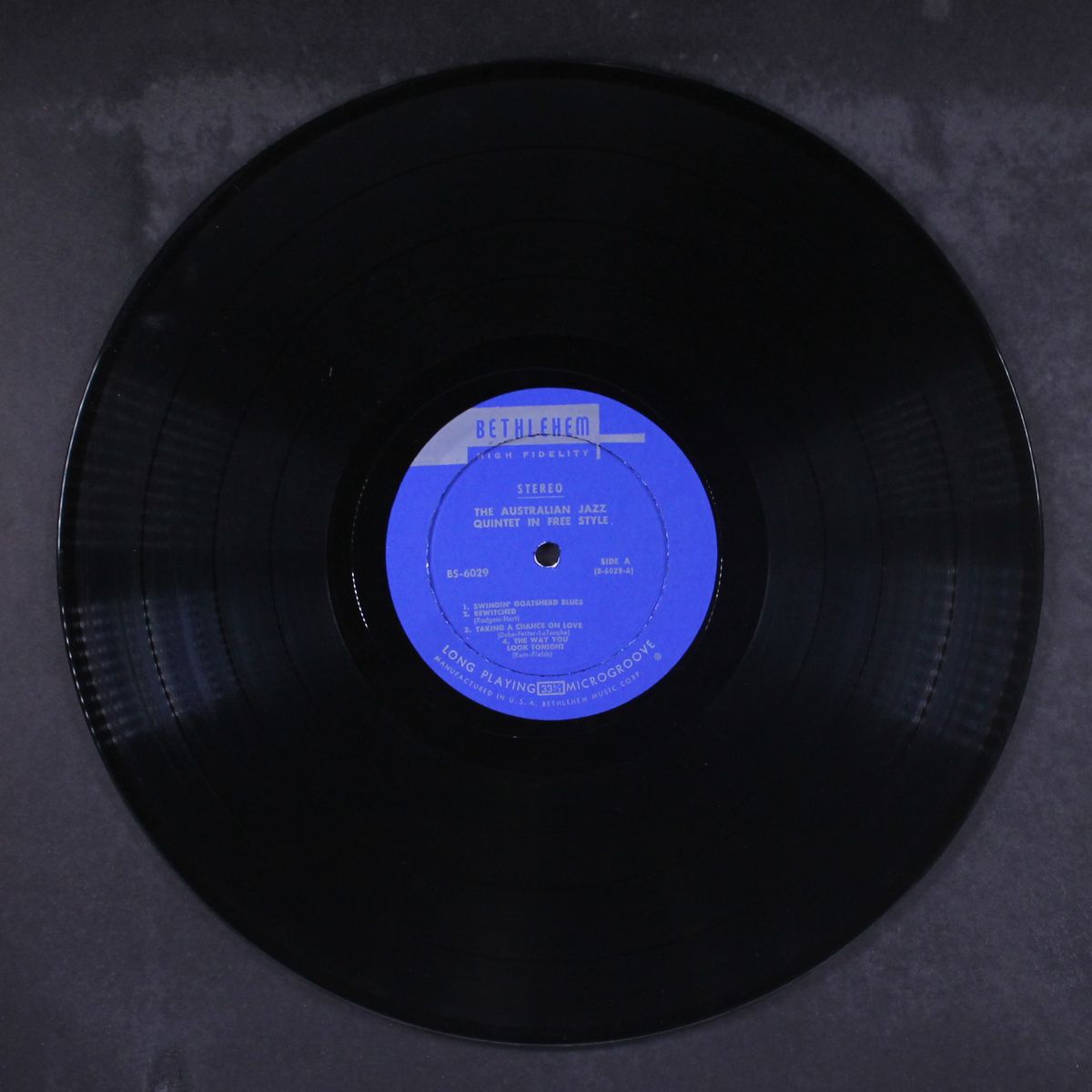 in free style by AUSTRALIAN JAZZ QUINTET