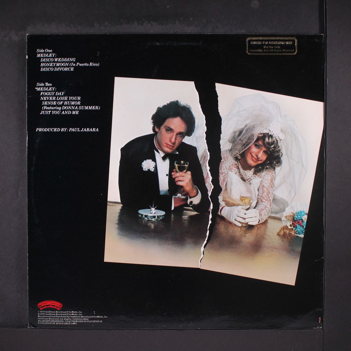 the third album by PAUL JABARA