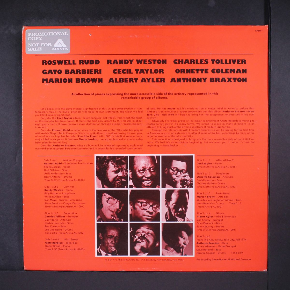 arista freedom sampler by VARIOUS