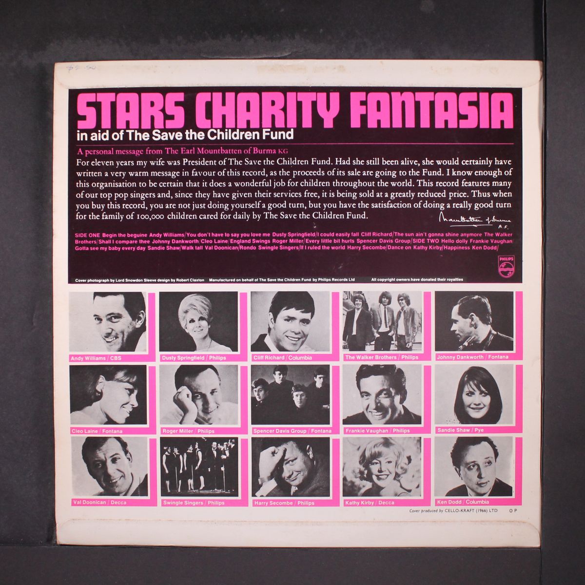 stars charity fantasia in aid of save the children fund by VARIOUS