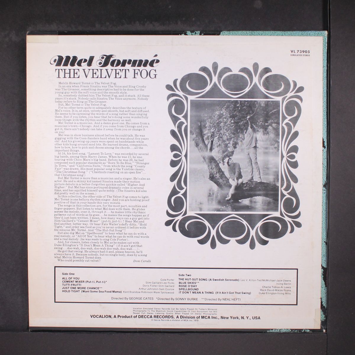 the velvet fog by MEL TORME