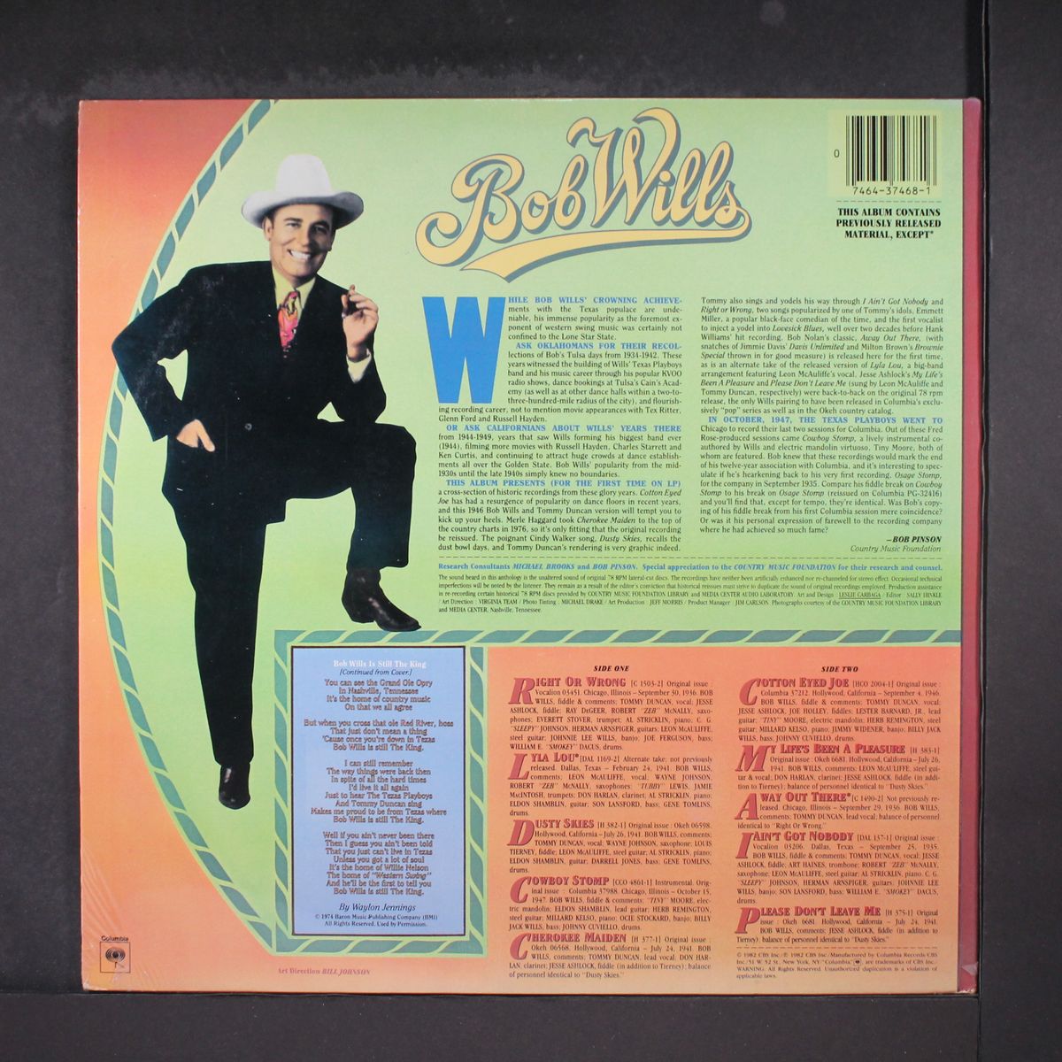 columbia historic edition by BOB WILLS