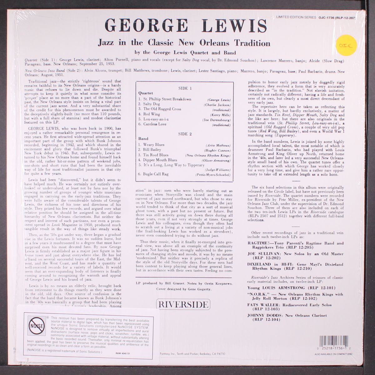 jazz in the classic new orleans tradition by GEORGE LEWIS