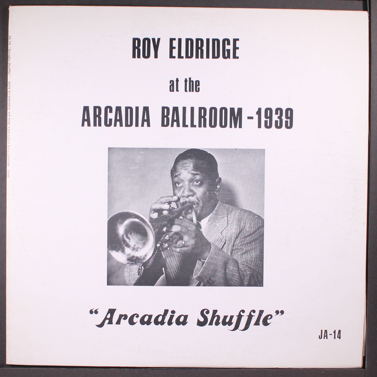 at the arcadia ballroom - 1939 by ROY ELDRIDGE