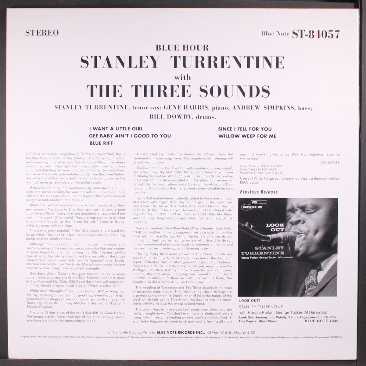 blue hour by STANLEY TURRENTINE