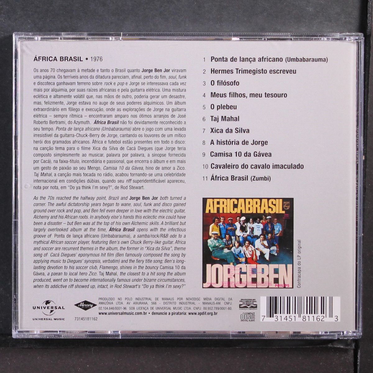 africa brasil by JORGE BEN