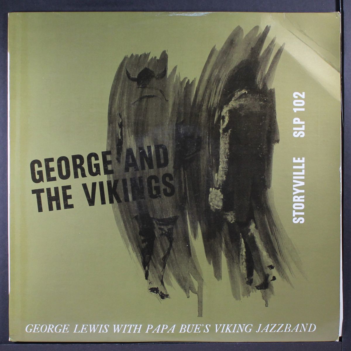 with papa bue's viking jazz band by GEORGE LEWIS