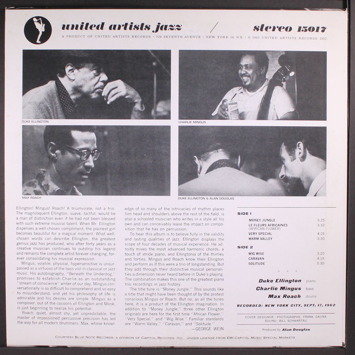money jungle by DUKE ELLINGTON