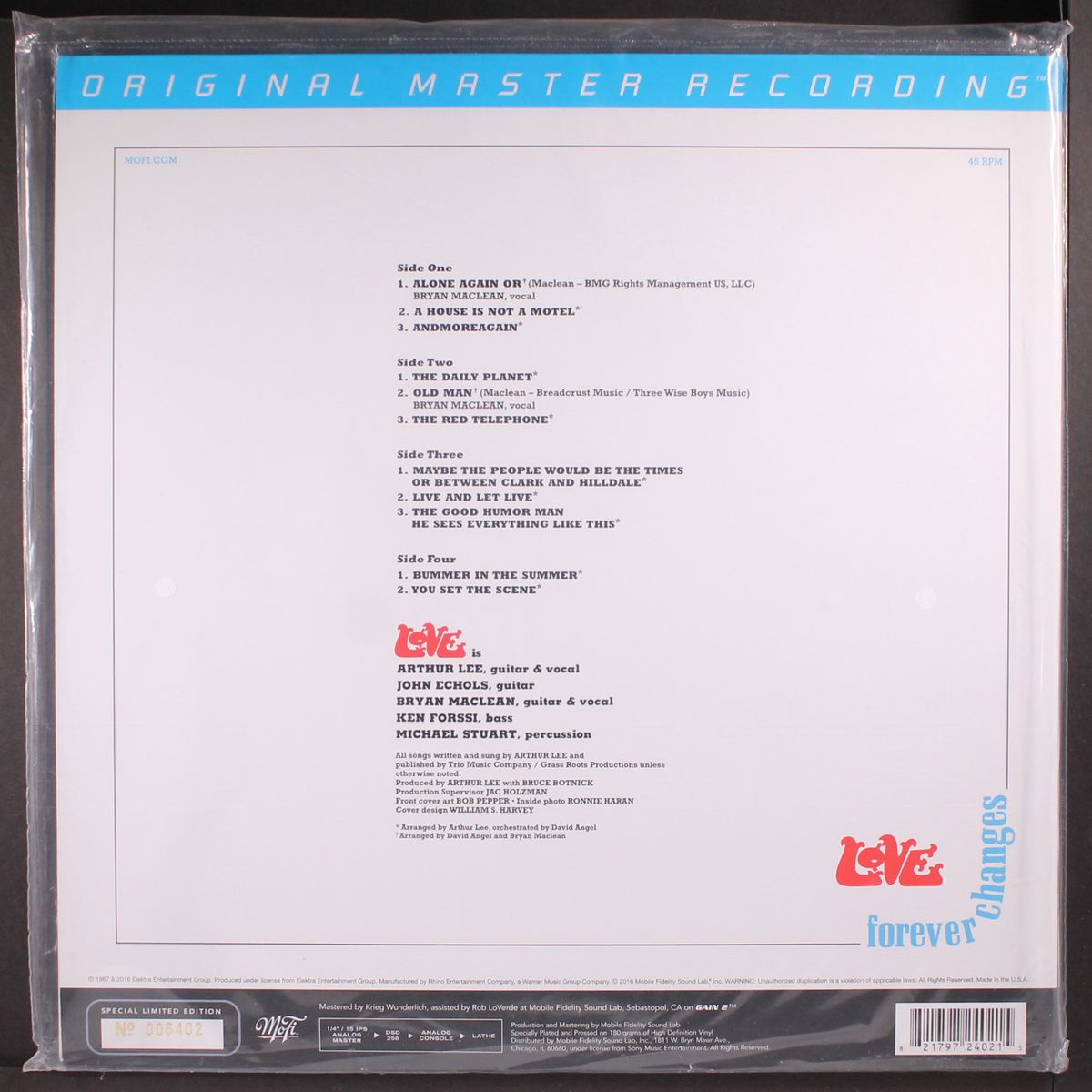 forever changes by LOVE