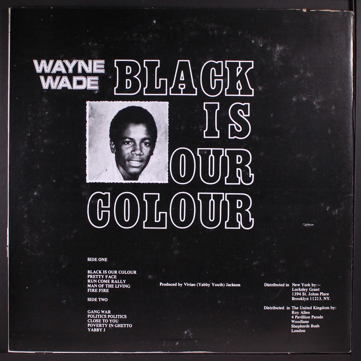 black is our colour by WAYNE WADE
