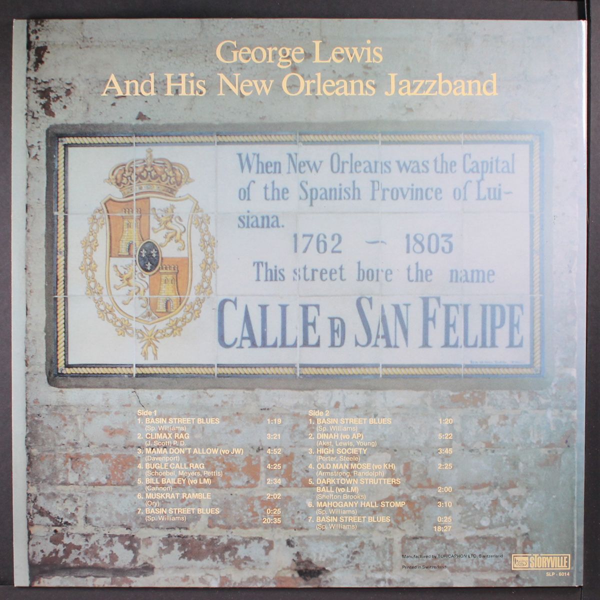 sounds of new orleans vol. 7 by GEORGE LEWIS
