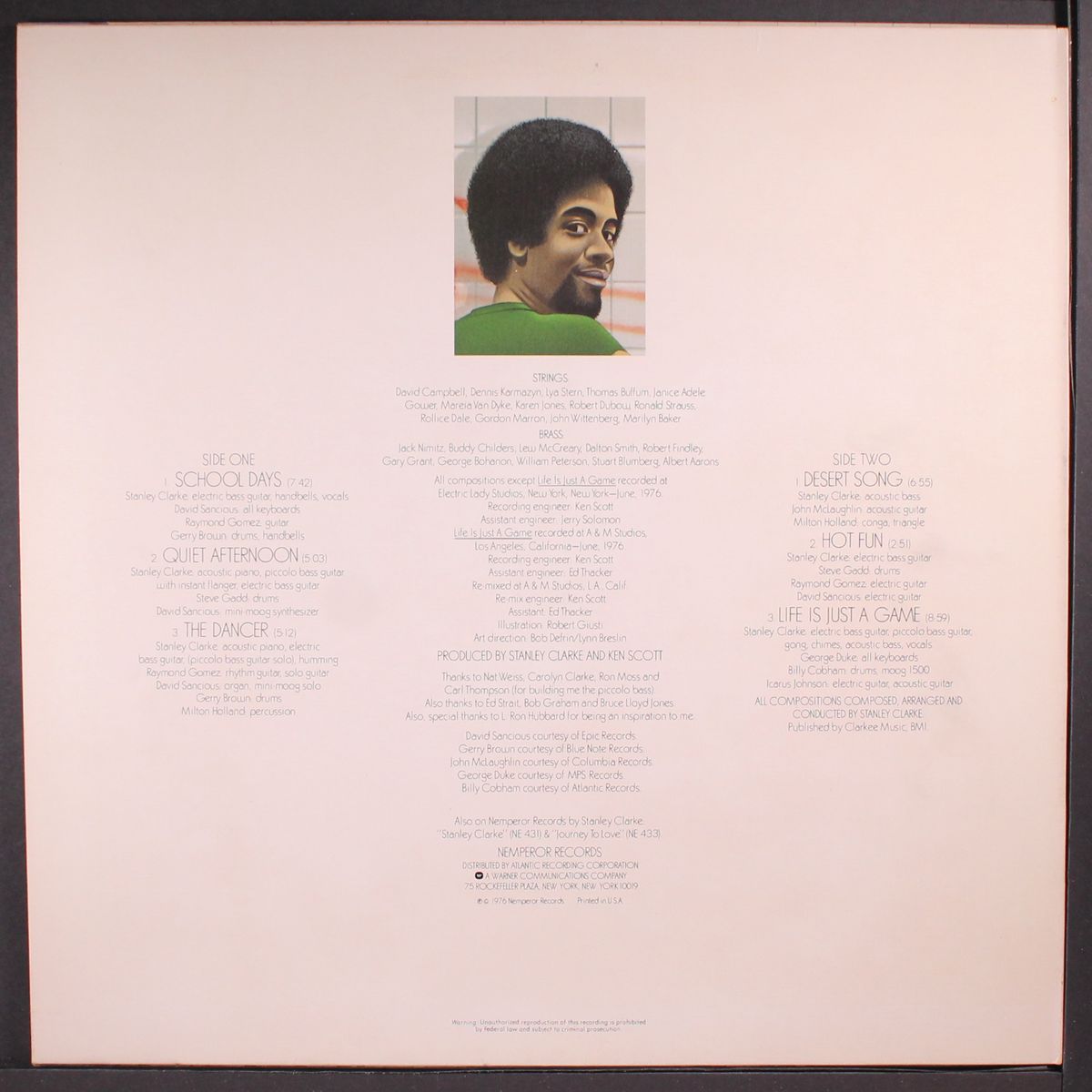 school days by STANLEY CLARKE