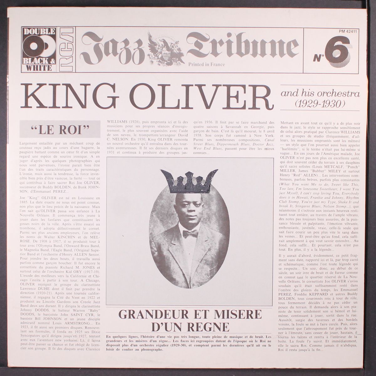 and his orchestra (1929-1930) by KING OLIVER