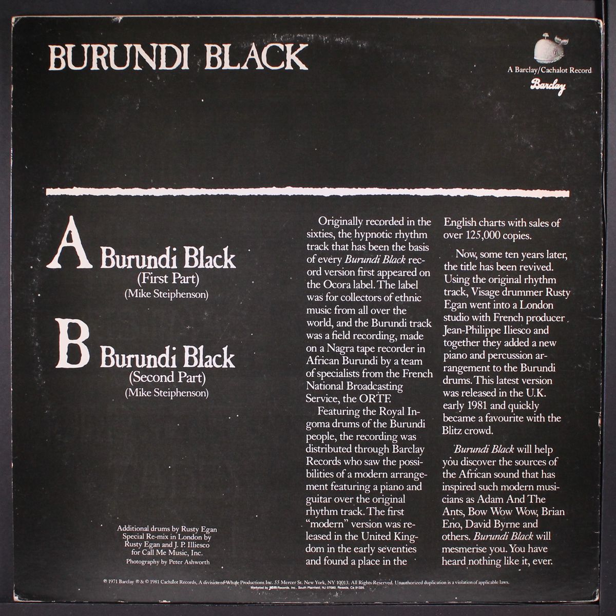 burundi black by BURUNDI BLACK