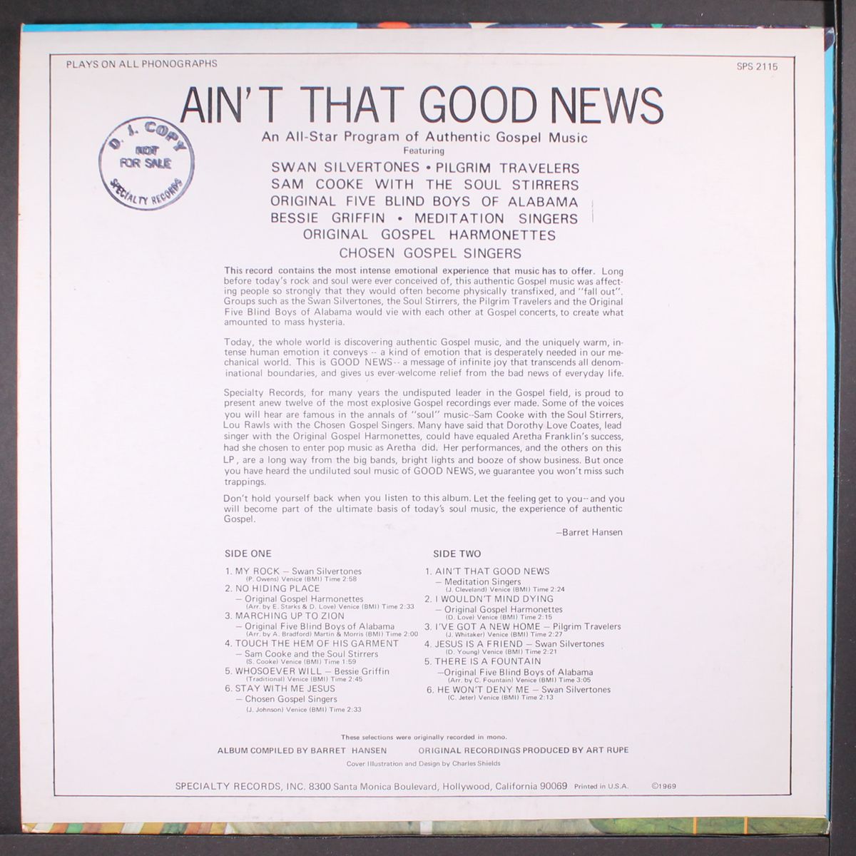 ain't that good news! by VARIOUS