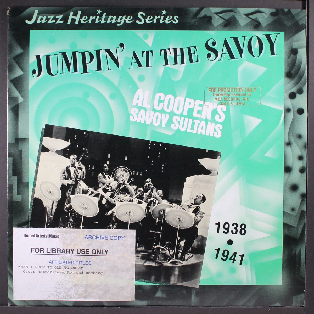 jumpin' at the savoy 1938-1941 by AL COOPER'S SAVOY SULTANS