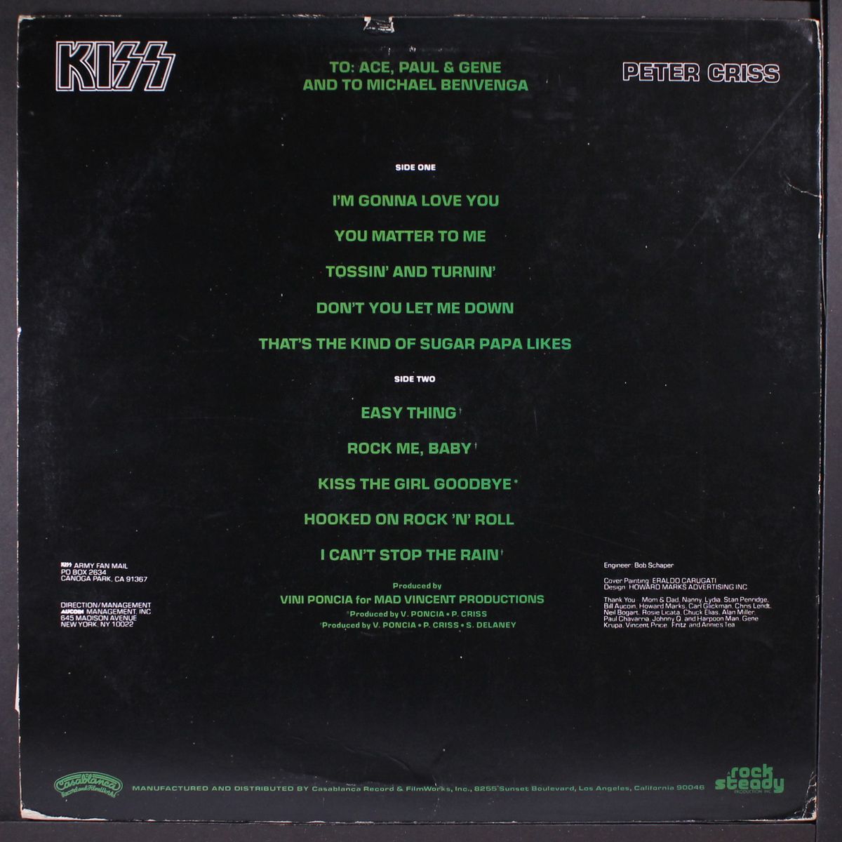 peter criss by KISS