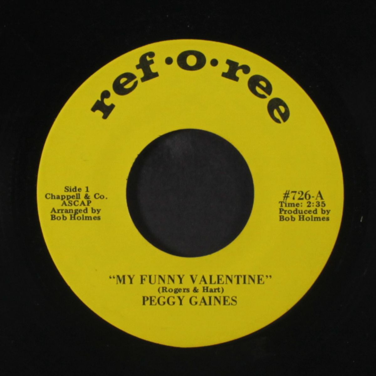 more / my funny valentine by PEGGY GAINES