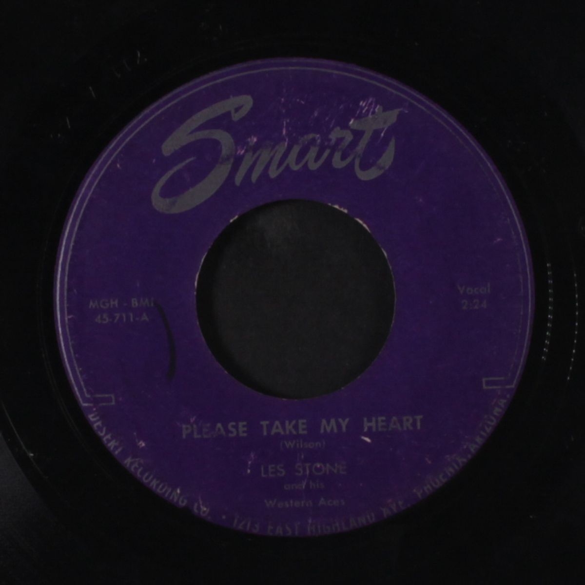 doggone blues / please take my heart by LES STONE