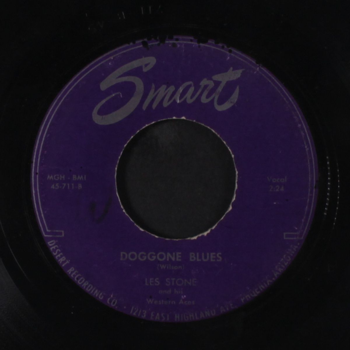 doggone blues / please take my heart by LES STONE
