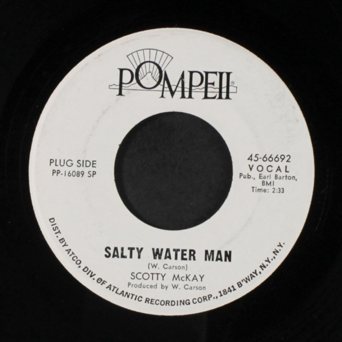 truly true / salty water man by SCOTTY MCKAY