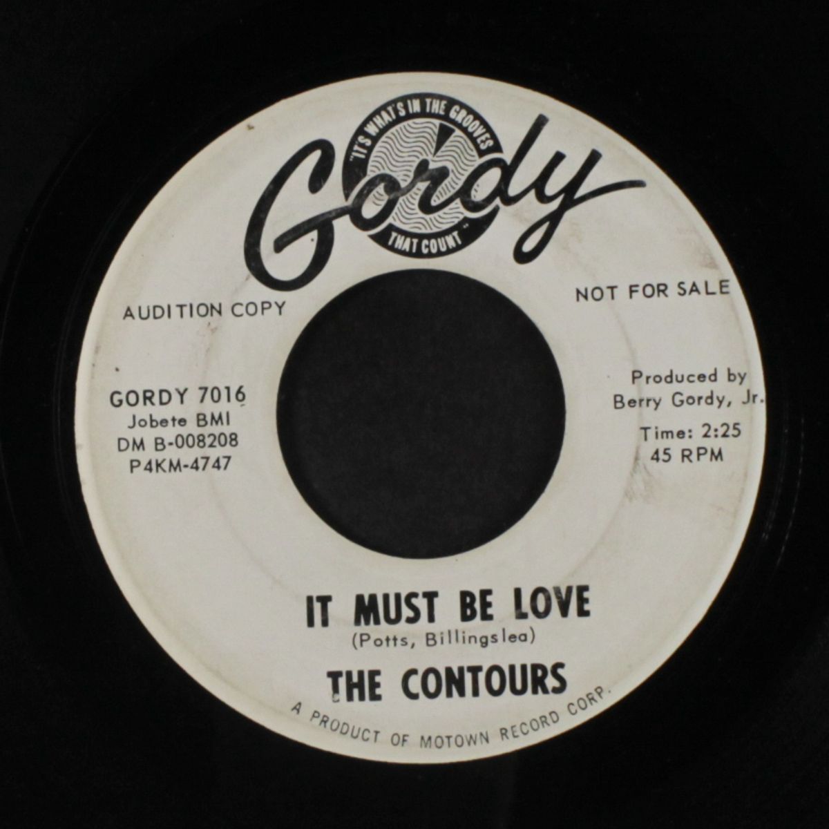 don't let her be your baby / it must be love by CONTOURS