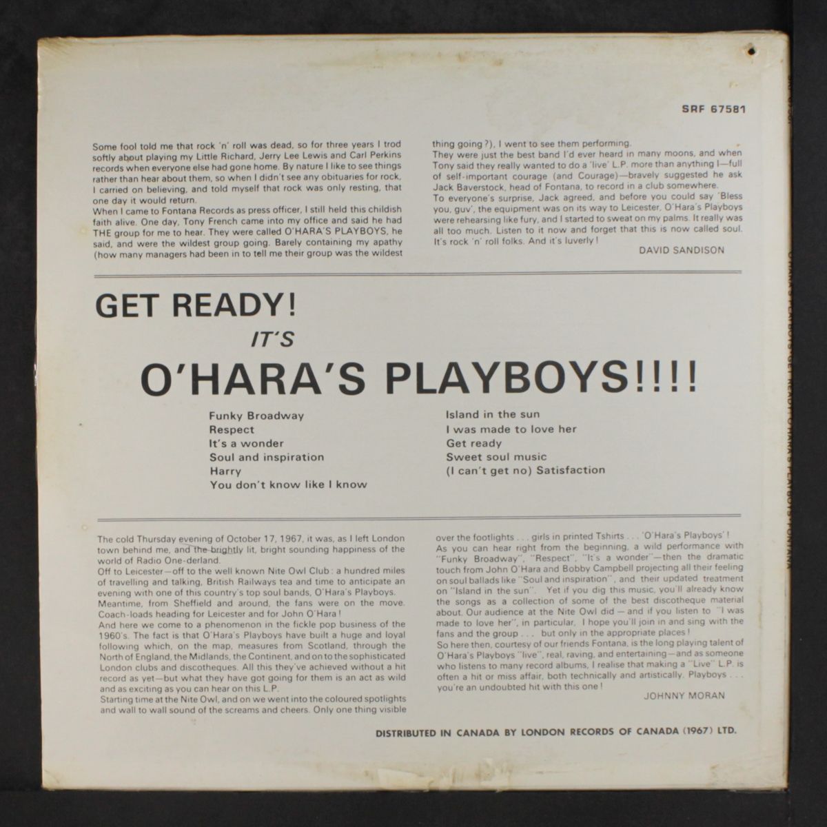 get ready! by O'HARA'S PLAYBOYS