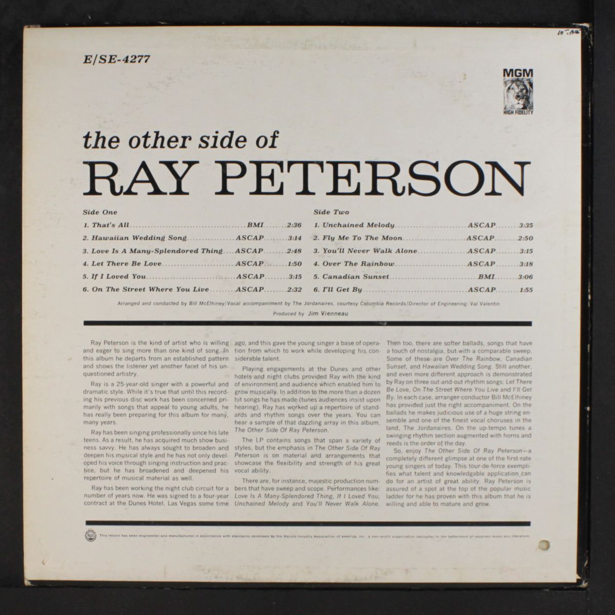 the other side of by RAY PETERSON