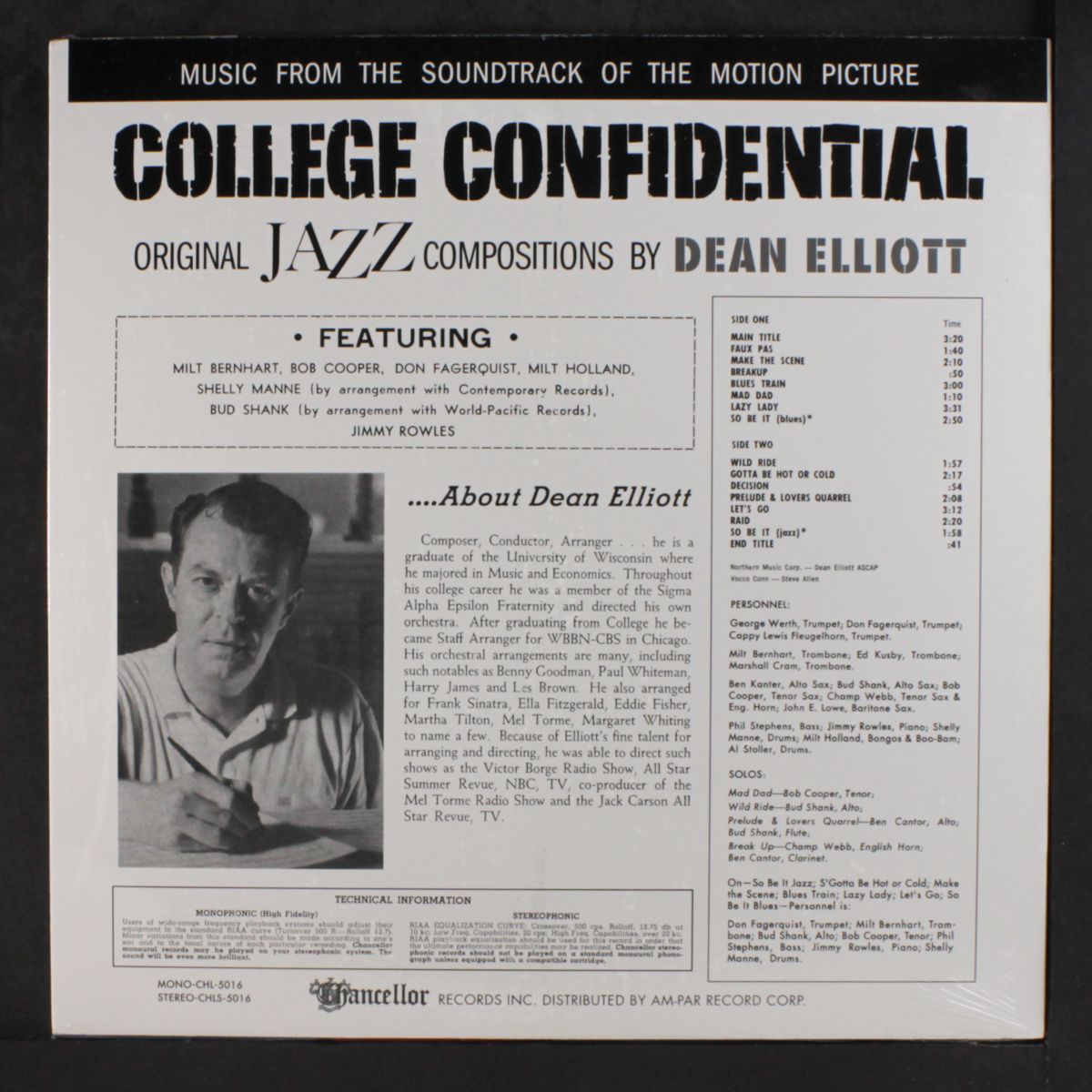college confidential by DEAN ELLIOT