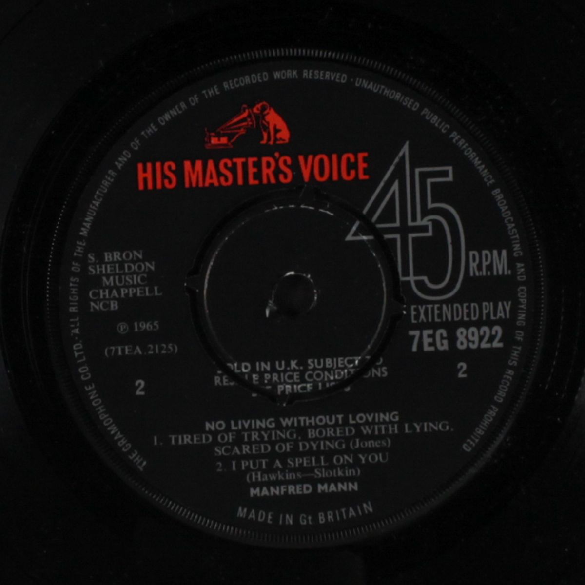 no living without loving +3 by MANFRED MANN
