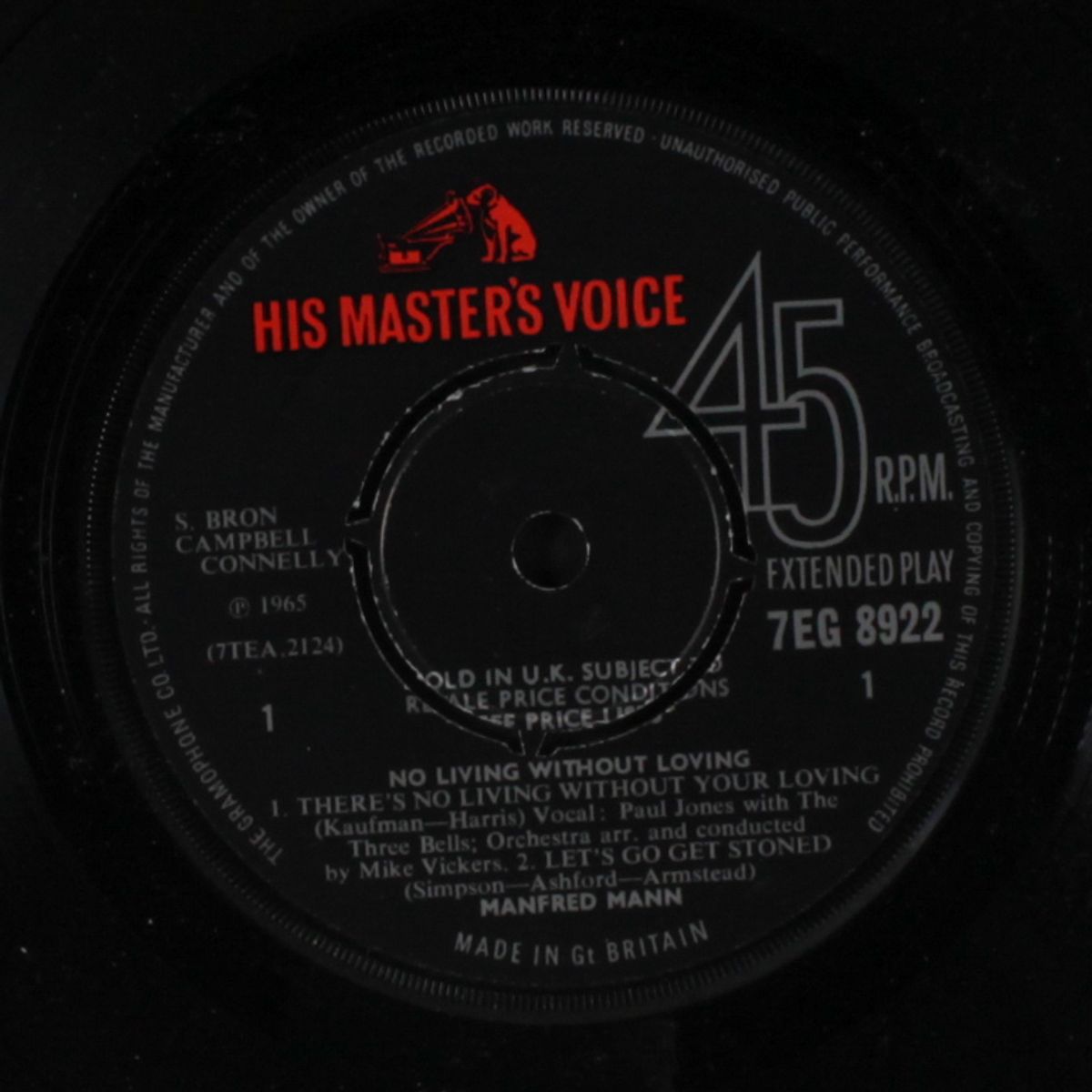 no living without loving +3 by MANFRED MANN