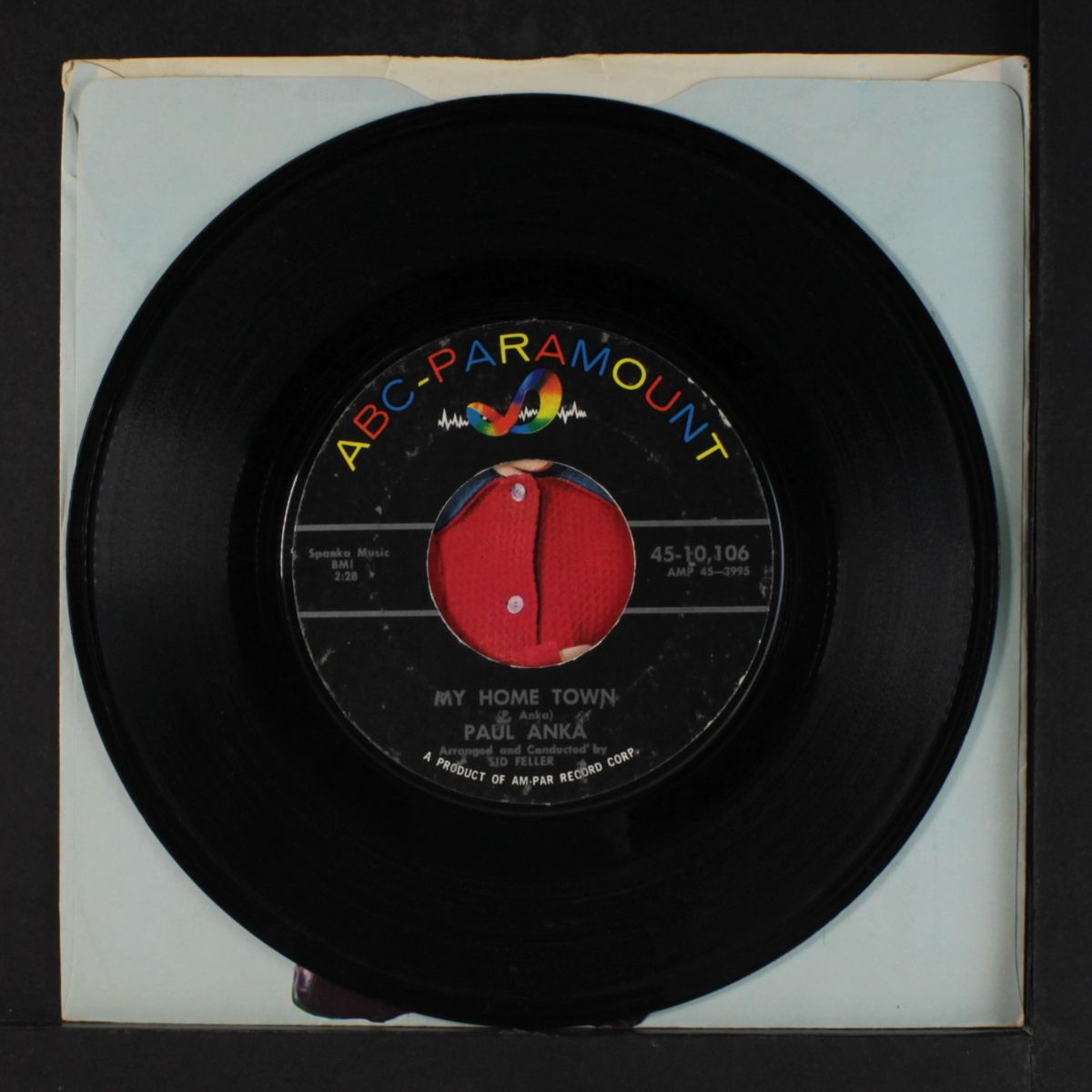 my home town / something happened by PAUL ANKA