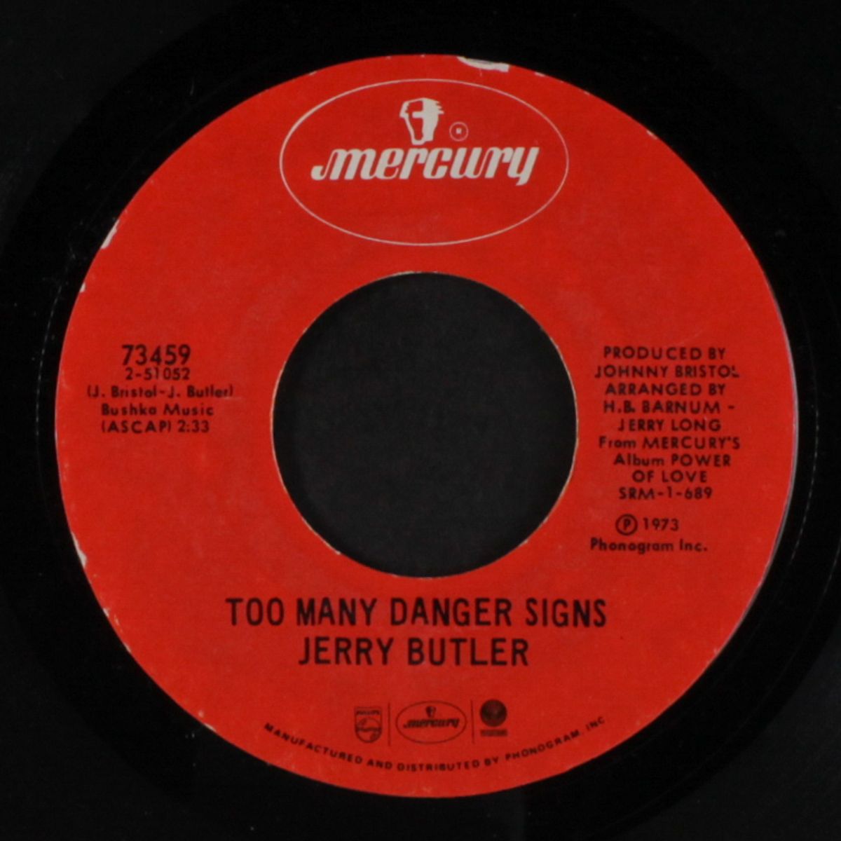 that's how heartaches are made / too many danger signs by JERRY BUTLER