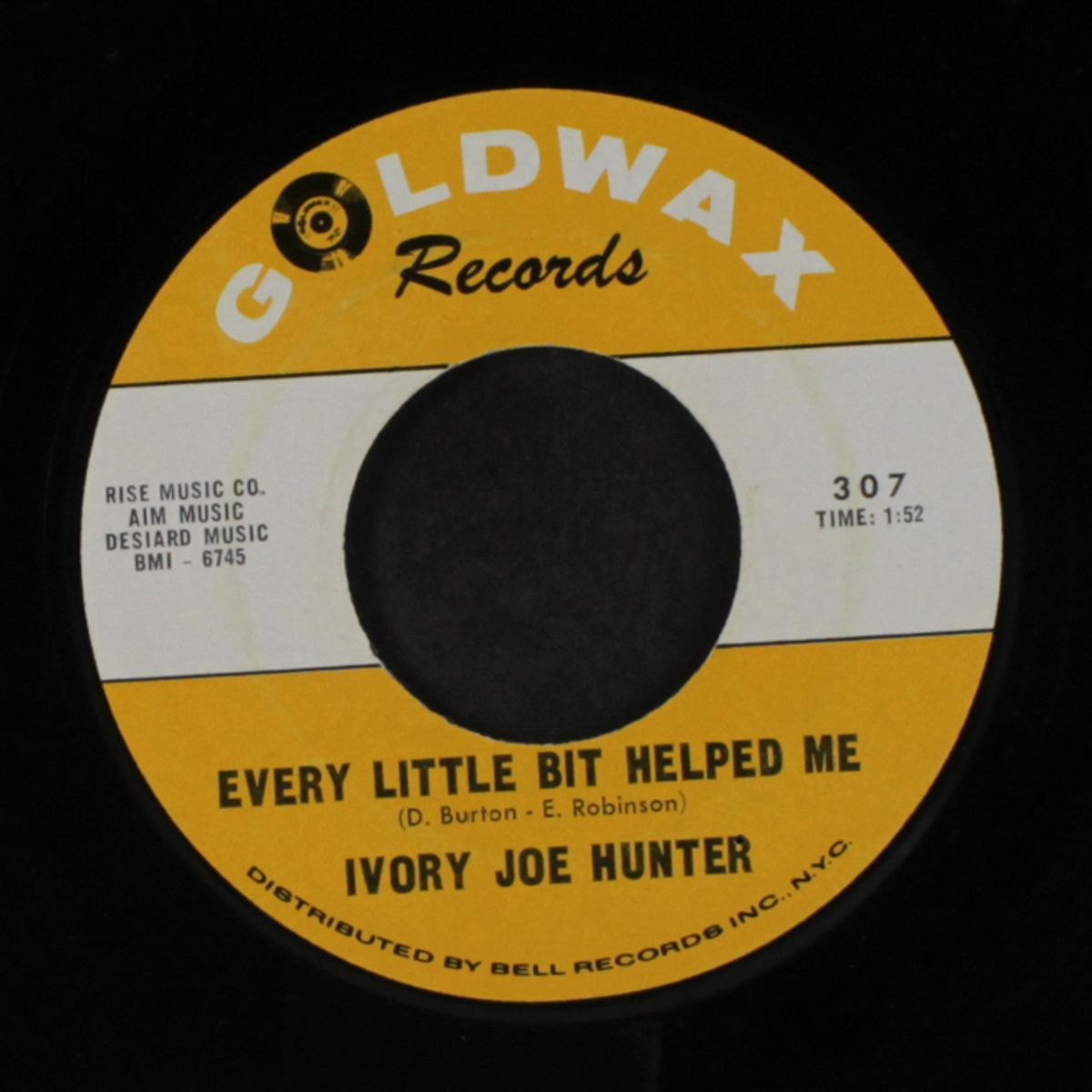 every little bit helped me by IVORY JOE HUNTER