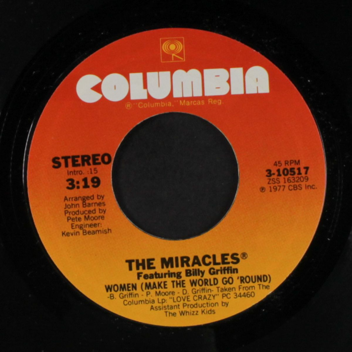 i can touch the sky / women ( make the world go around) by MIRACLES