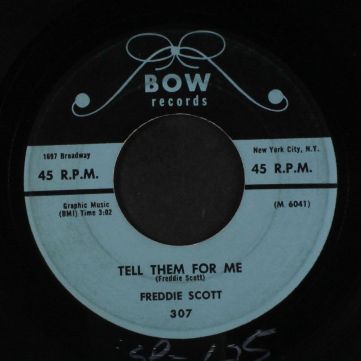 hold my hand / tell them for me by FREDDIE SCOTT